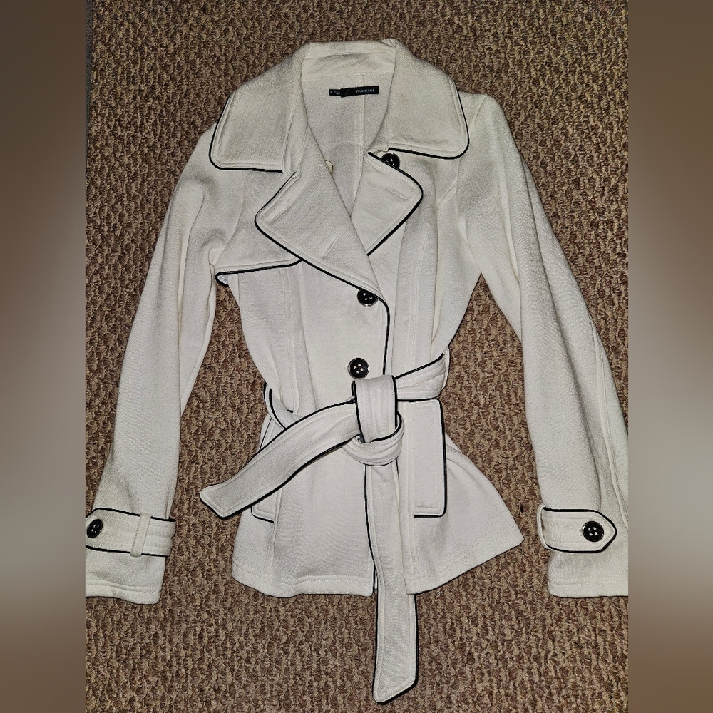 Maurices White Coat NWOT